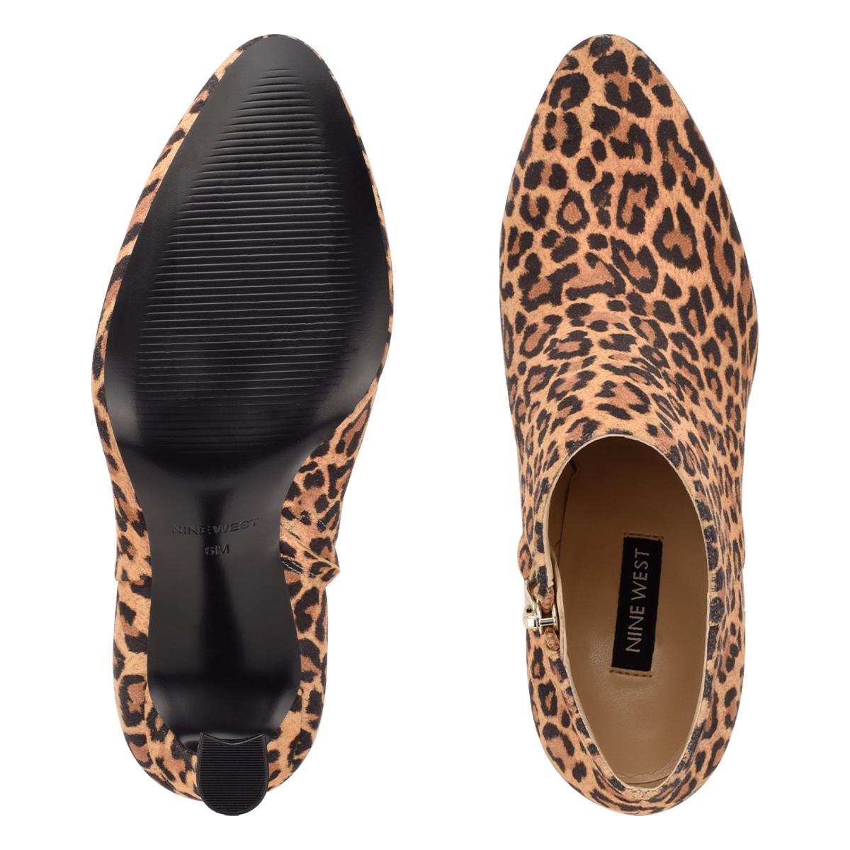 Bottines Nine West Raze Robe Femme Leopard | 4061FTNOM