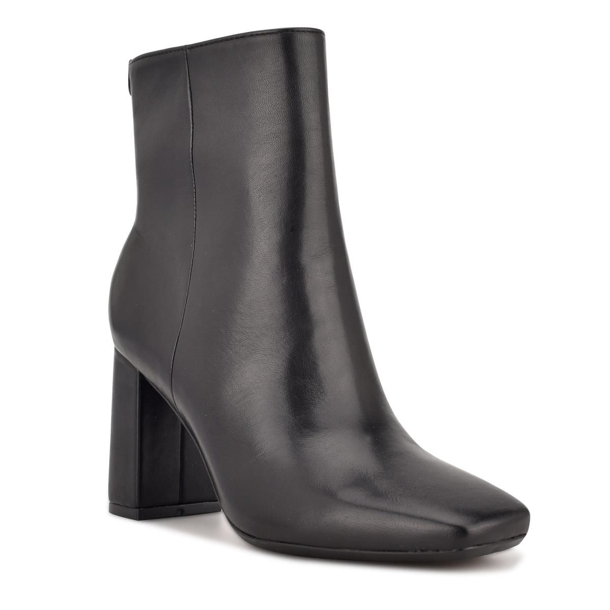 Bottines Nine West Sardo 9x9 Talons Femme Noir | 7649LNOEB