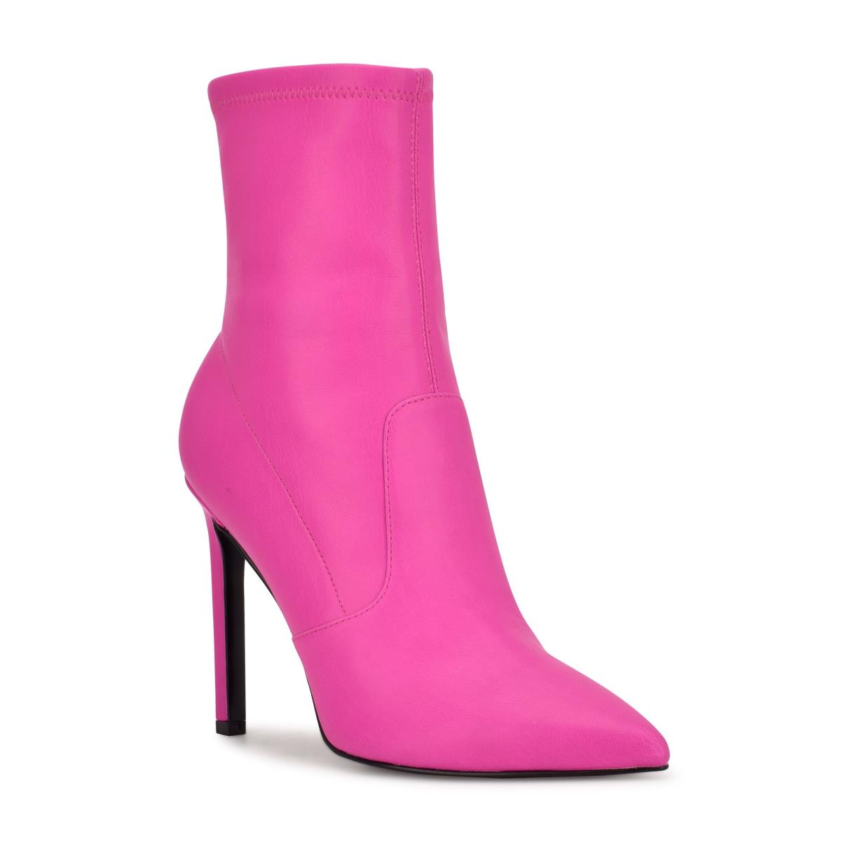 Bottines Nine West Teoy Robe Femme Rose | 6214OVZQG