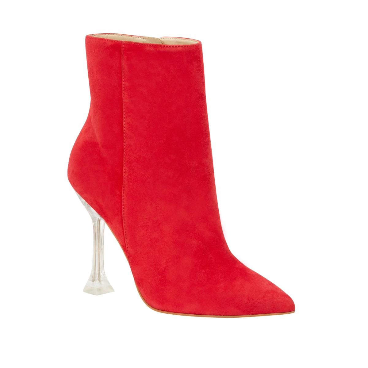 Bottines Nine West Tonight Robe Femme Rouge | 8261DORNQ