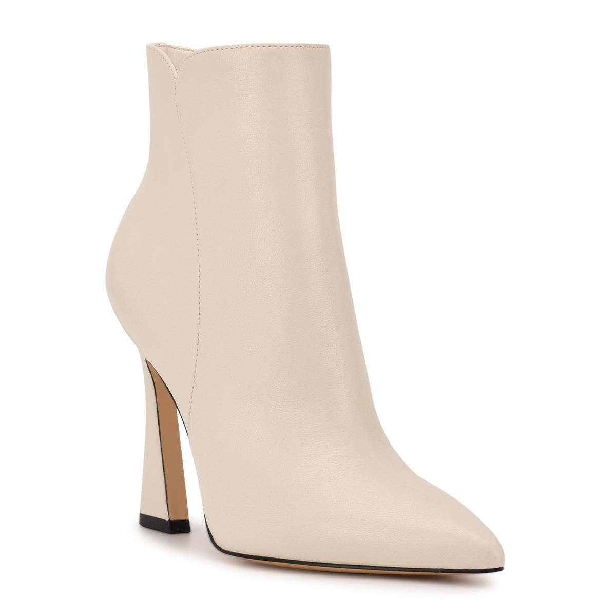 Bottines Nine West Torrie Robe Femme Blanche | 0542UOMHA