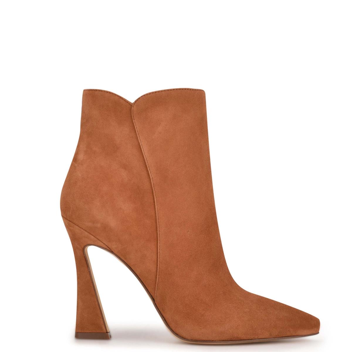 Bottines Nine West Torrie Robe Femme Marron | 8162UDCLY