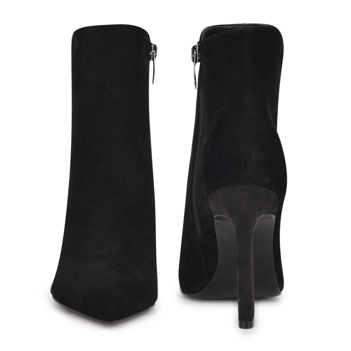 Bottines Nine West Torrie Robe Femme Noir | 7960MEKHV