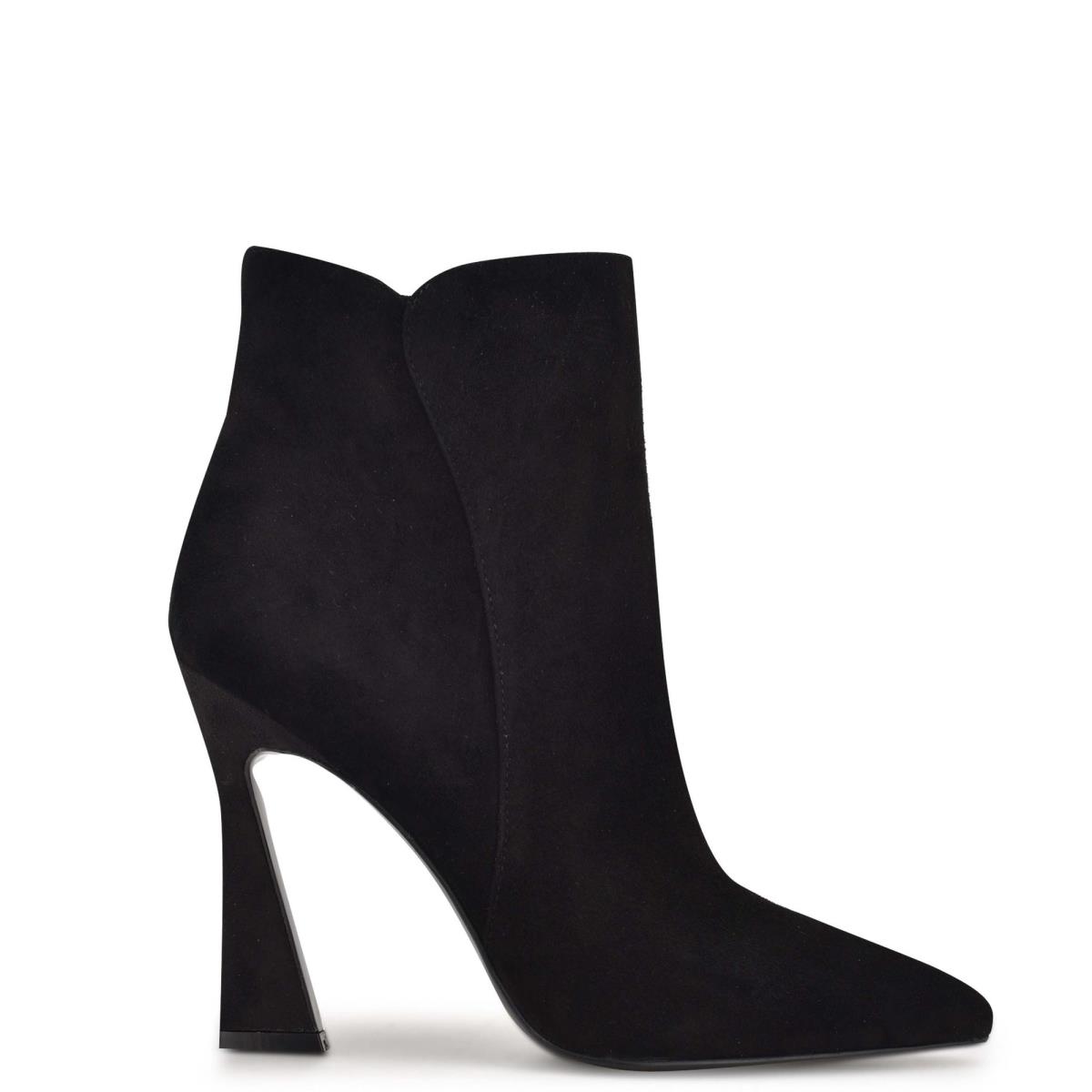 Bottines Nine West Torrie Robe Femme Noir | 7960MEKHV