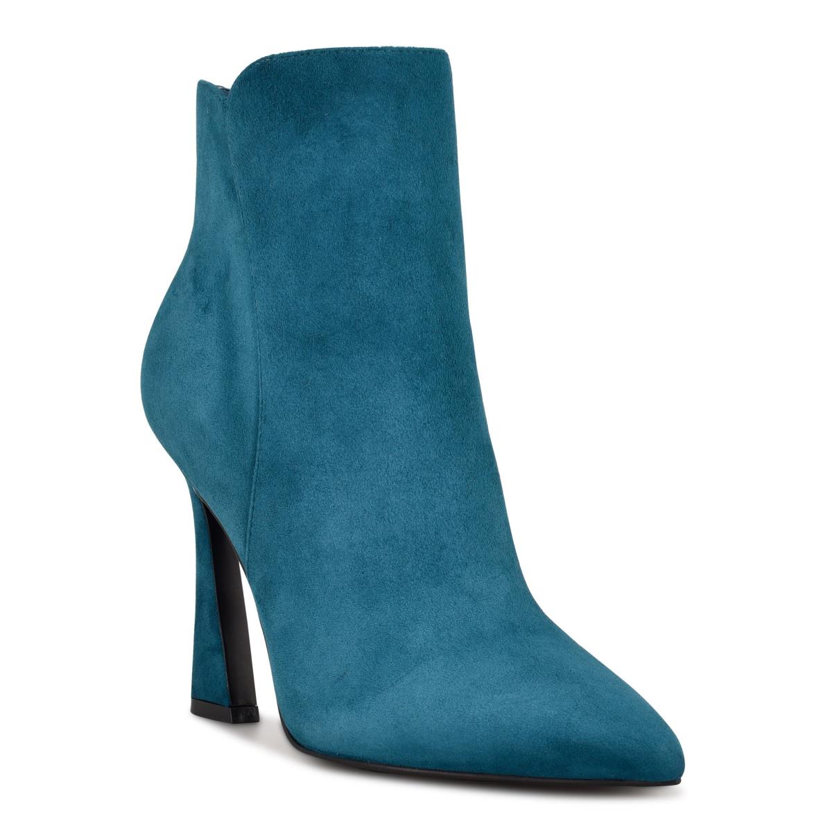 Bottines Nine West Torrie Robe Femme Turquoise | 0691WJLVG