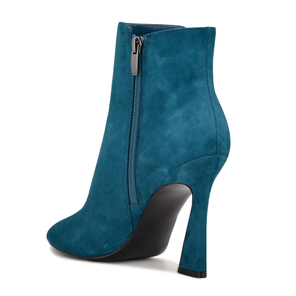 Bottines Nine West Torrie Robe Femme Turquoise | 0691WJLVG