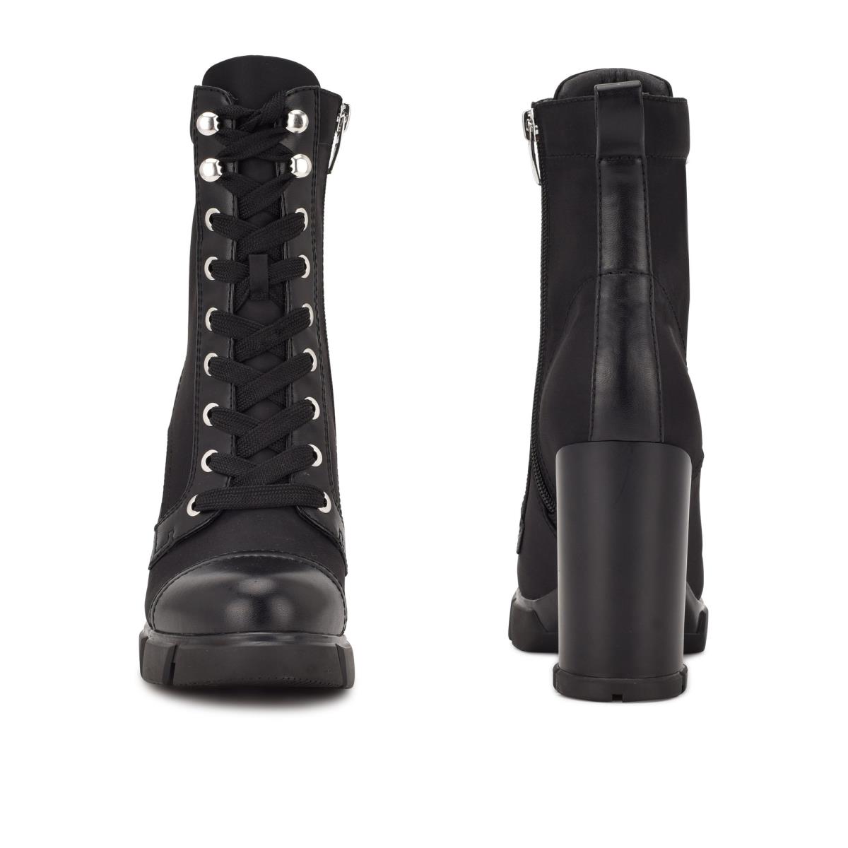 Bottines Nine West Vega Talons Femme Noir | 7602YAFJS