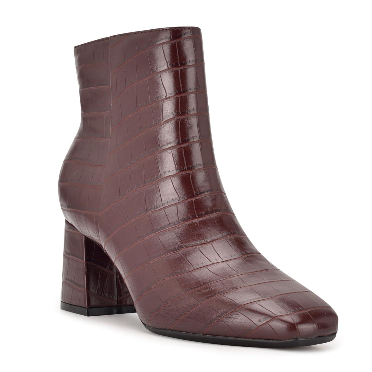 Bottines Nine West Vivy 9x9 Talons Femme Bordeaux | 6245UBDYL