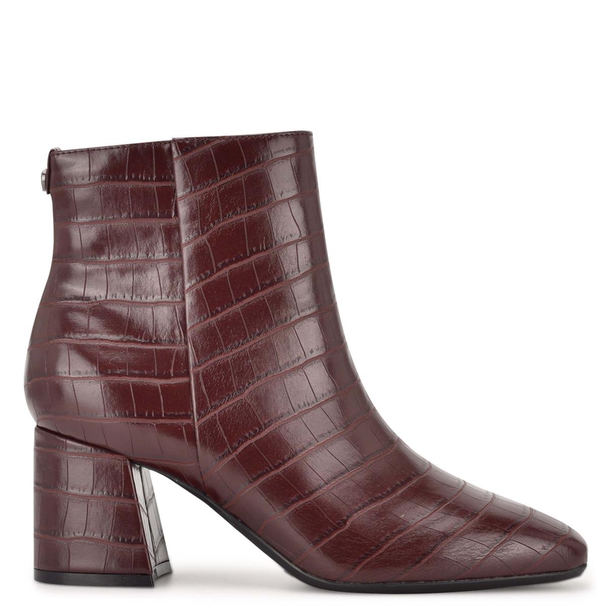 Bottines Nine West Vivy 9x9 Talons Femme Bordeaux | 6245UBDYL