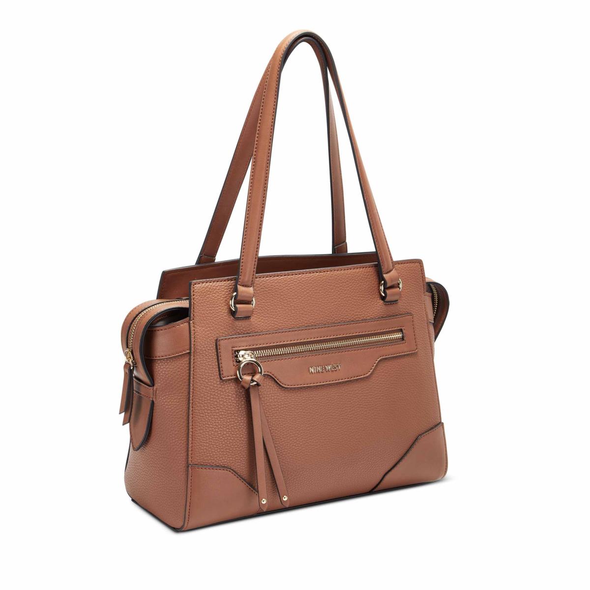 Cartables Nine West Brooklyn Jet Set Shldr Femme Marron | 5473EYOQZ