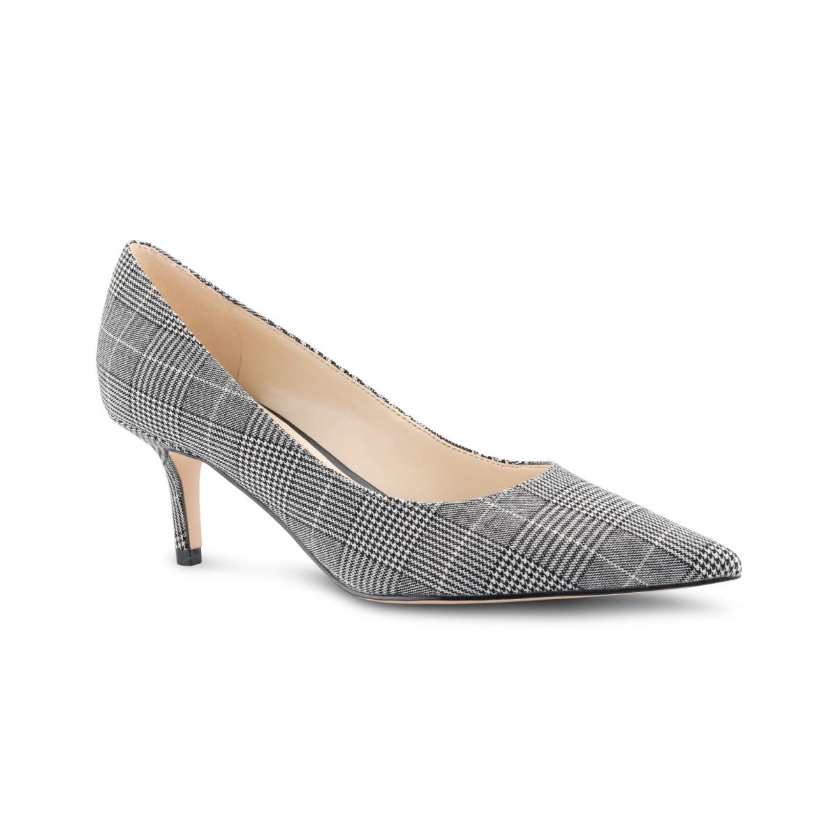 Escarpins Nine West Arlene Pointy Embout Femme Noir Blanche | 7609DPYTS