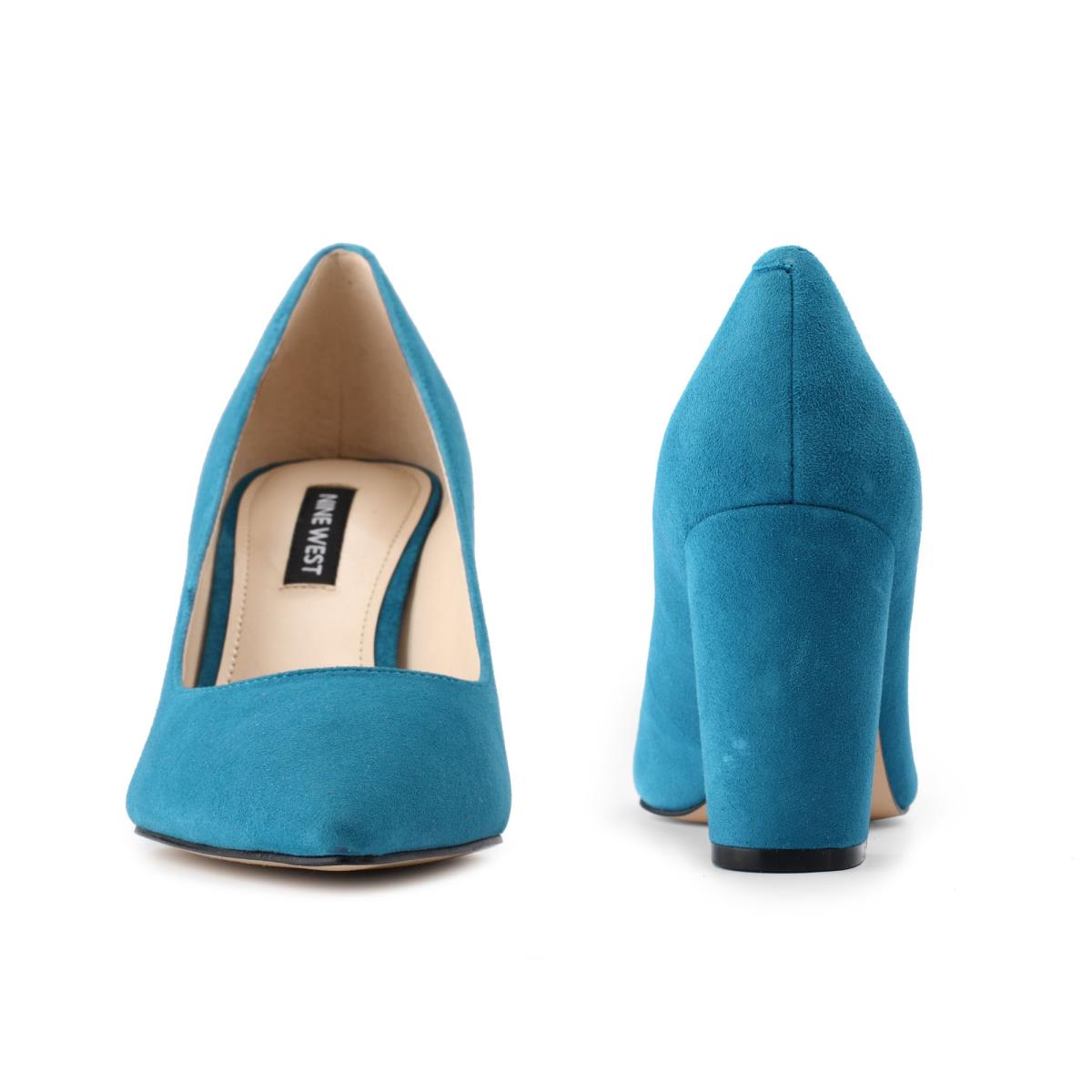 Escarpins Nine West Cara Robe Femme Turquoise | 0124ITZJB