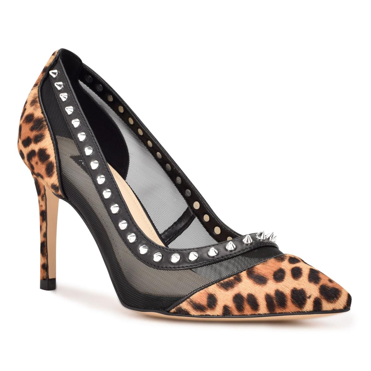 Escarpins Nine West Erian Pointy Embout Femme Leopard | 0498ZJONF