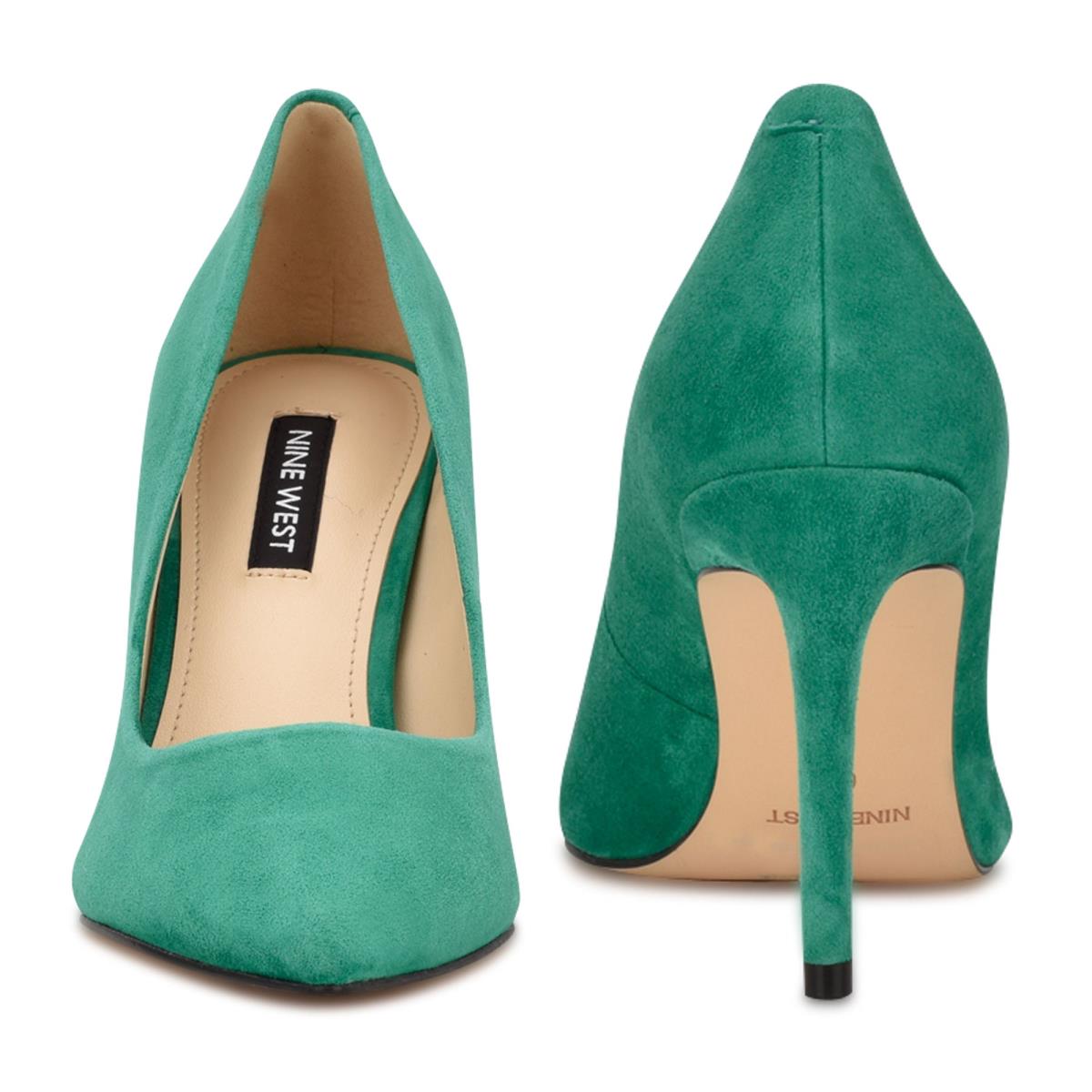 Escarpins Nine West Ezra Pointy Embout Femme Vert | 3745OVBLG