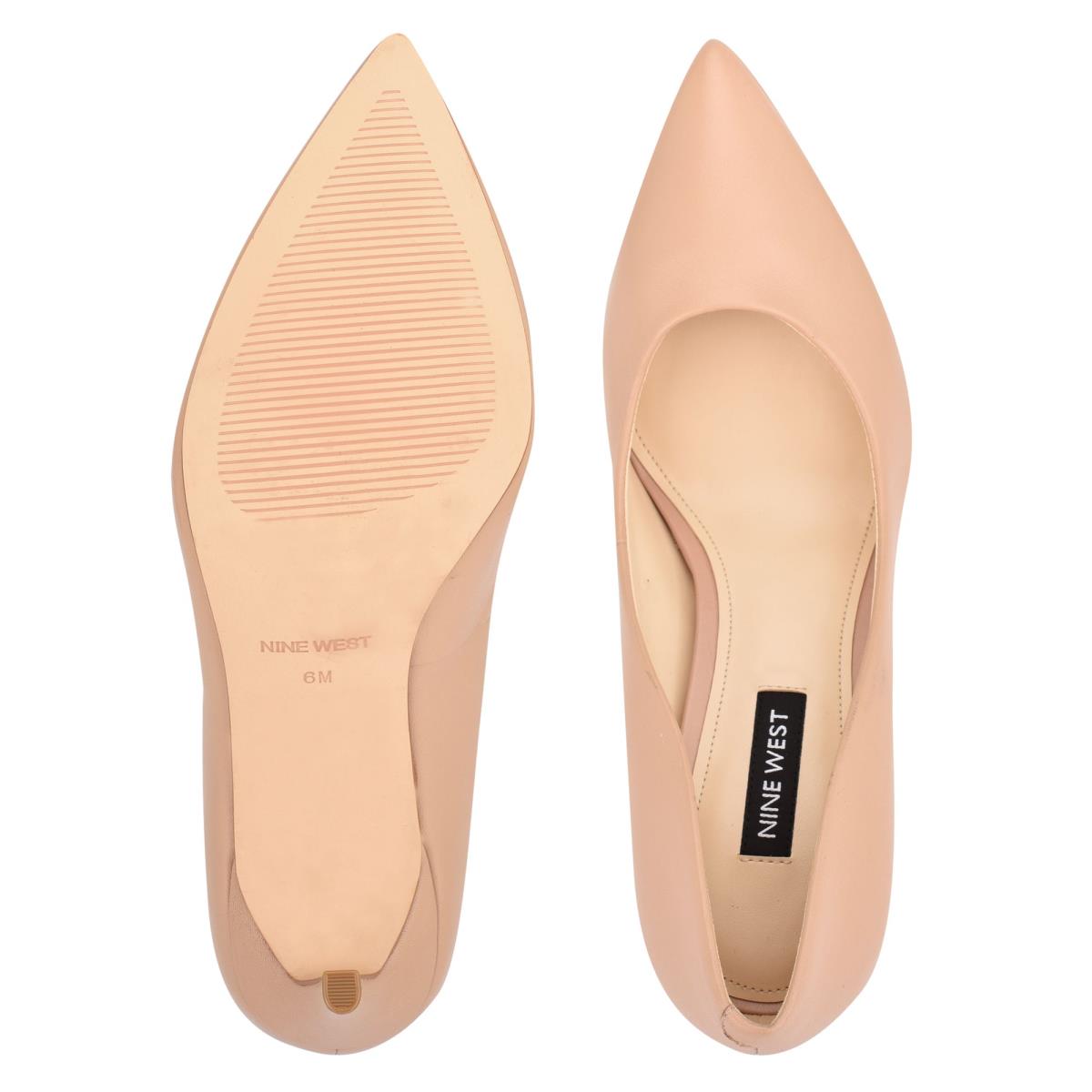 Escarpins Nine West Ezra Pointy Embout Femme Beige | 5068UBDRV