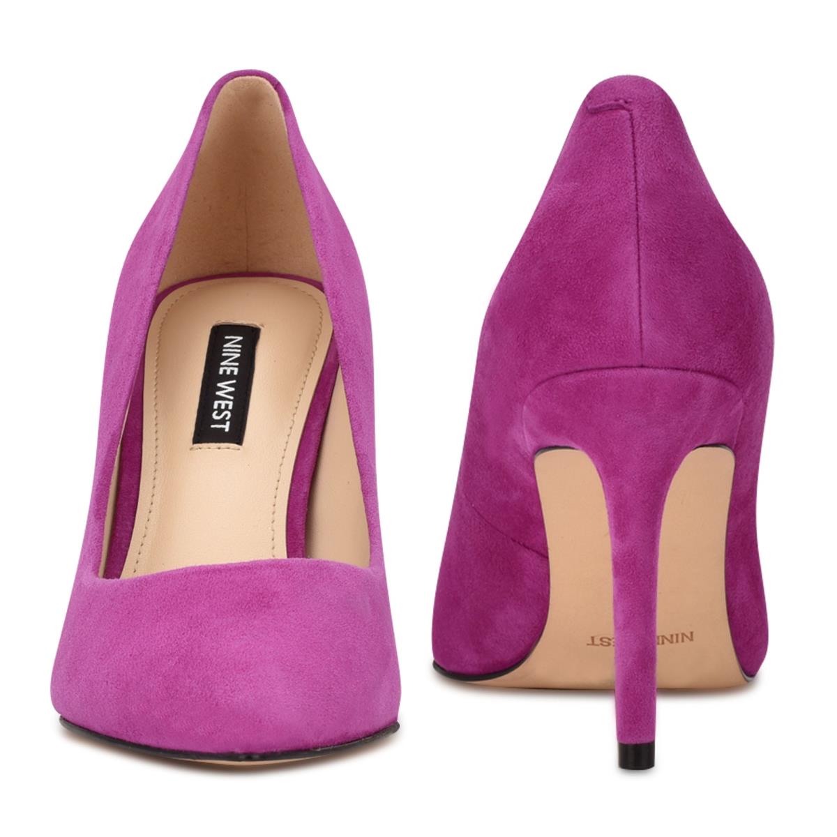 Escarpins Nine West Ezra Pointy Embout Femme Violette | 7610VIBLU