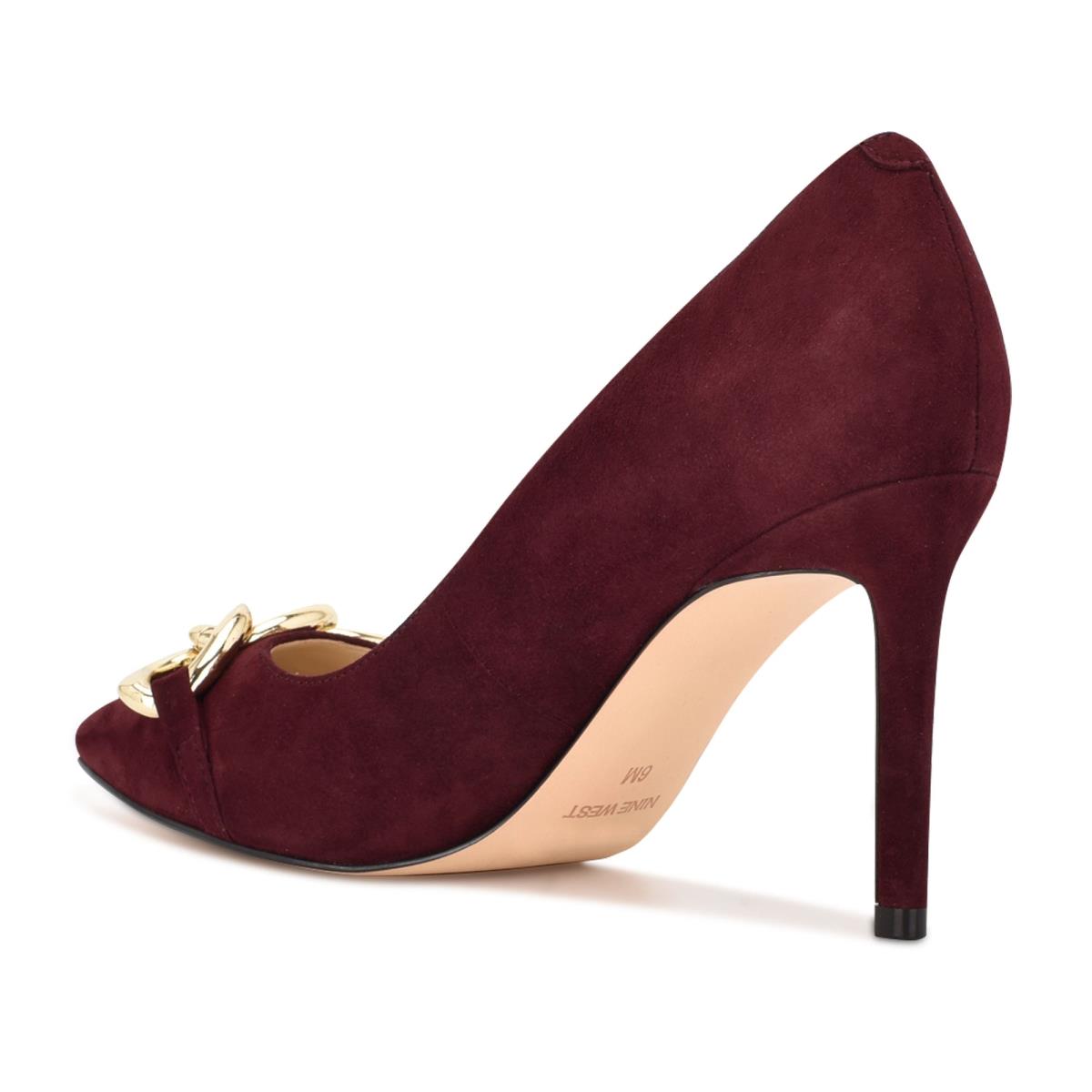 Escarpins Nine West Ezzie Pointy Embout Femme Bordeaux | 3681THJKD