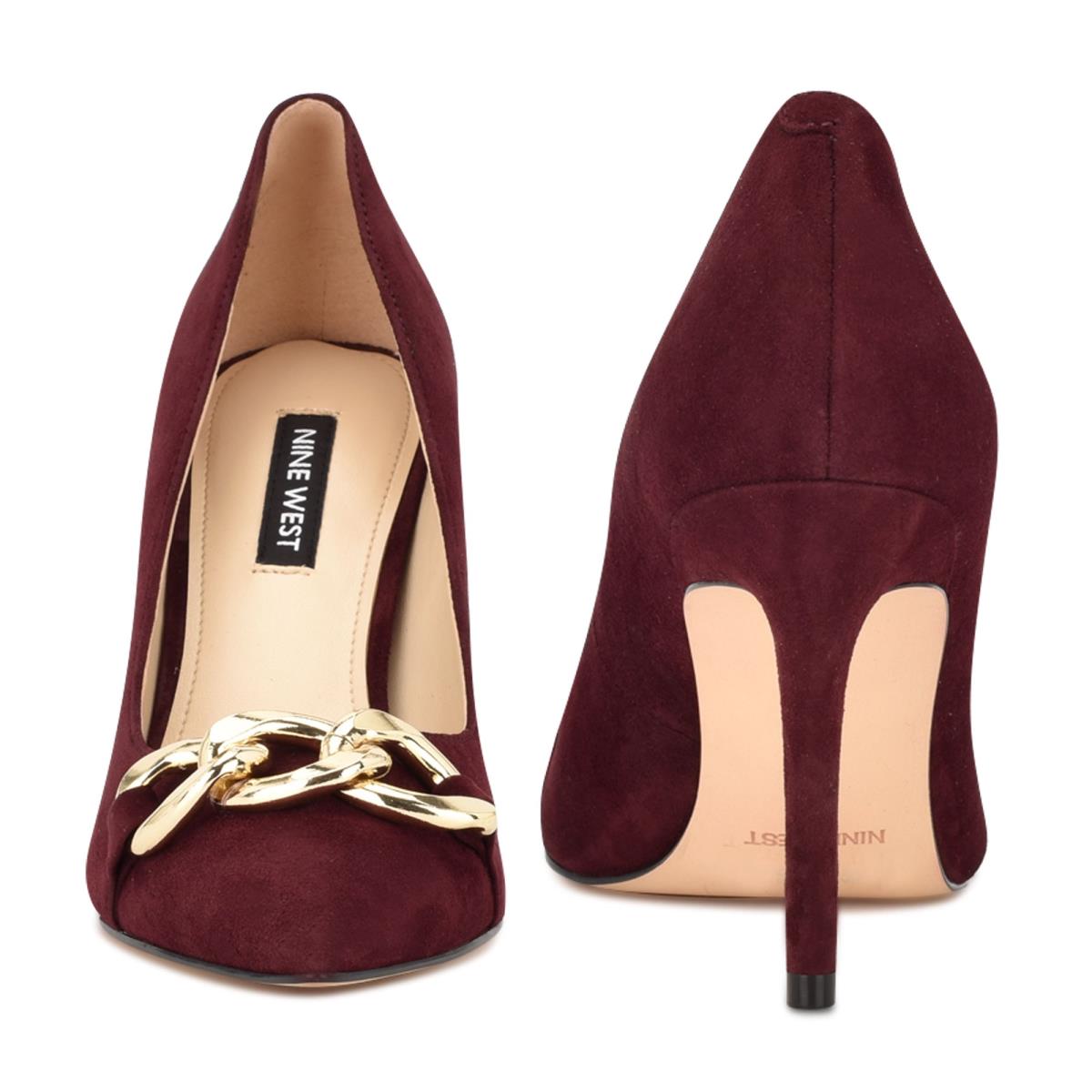 Escarpins Nine West Ezzie Pointy Embout Femme Bordeaux | 3681THJKD