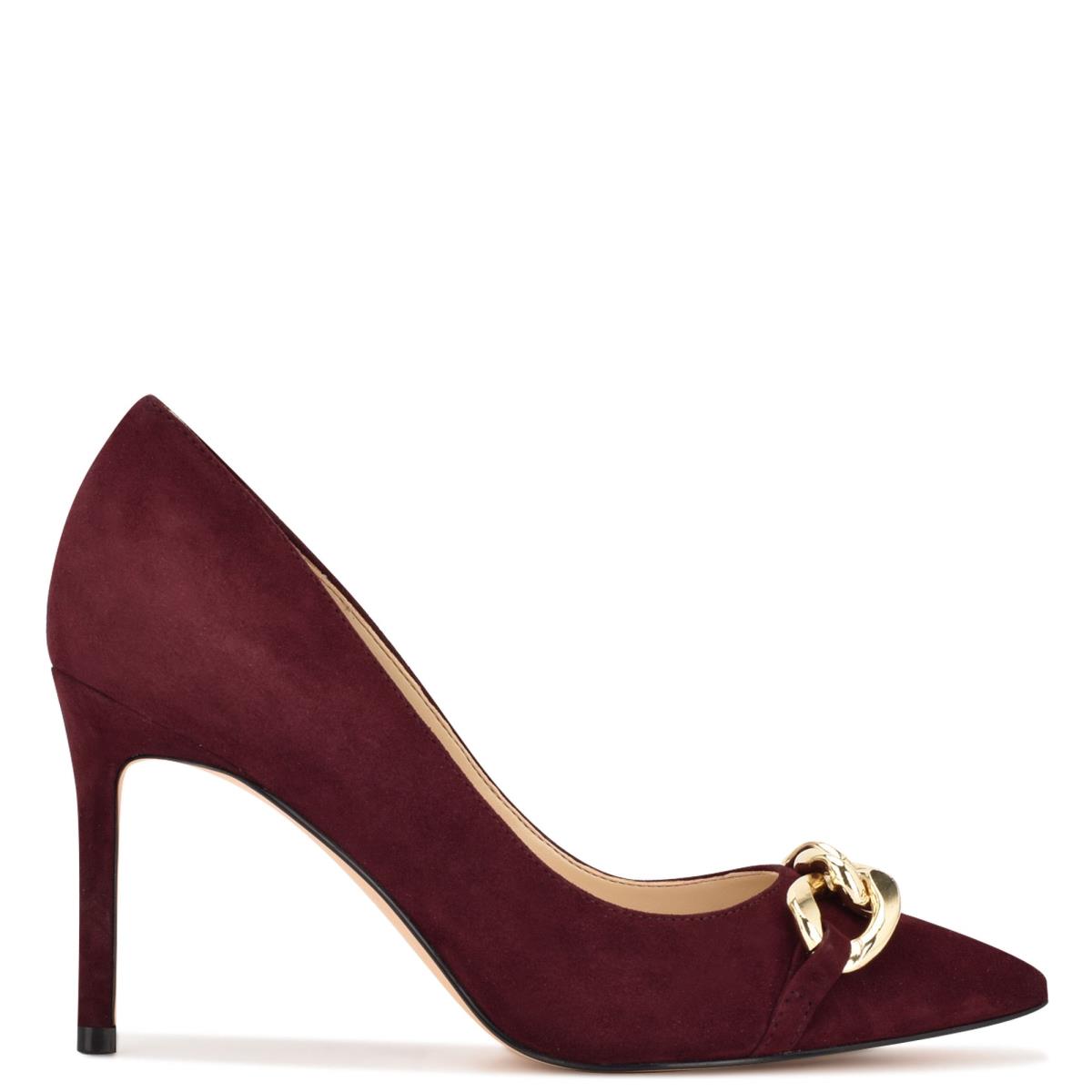 Escarpins Nine West Ezzie Pointy Embout Femme Bordeaux | 3681THJKD