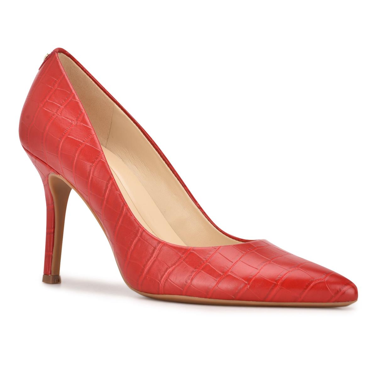 Escarpins Nine West Fifth 9x9 Pointy Embout Femme Rouge | 1865NXPST