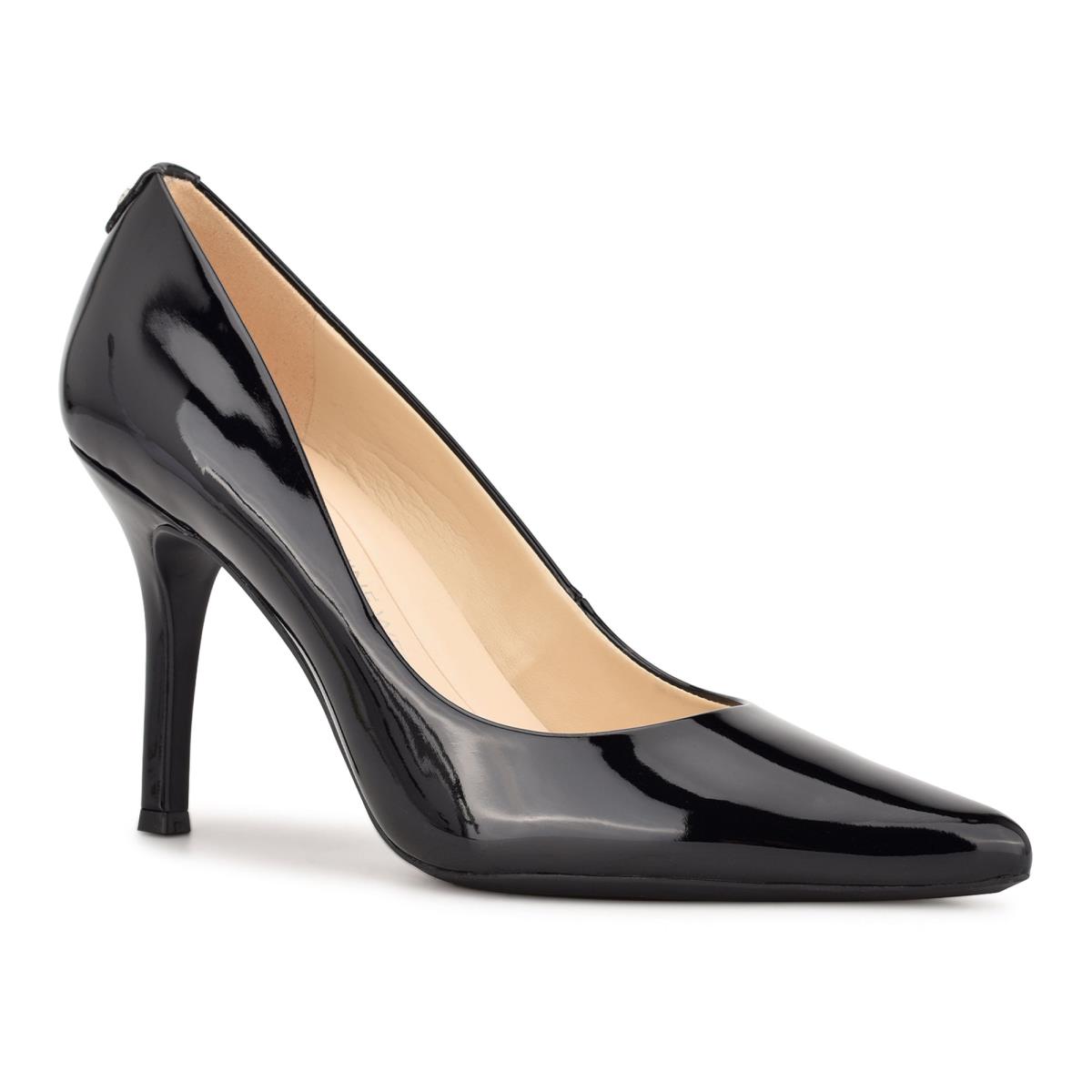 Escarpins Nine West Fifth 9x9 Pointy Embout Femme Noir | 8235EICDL