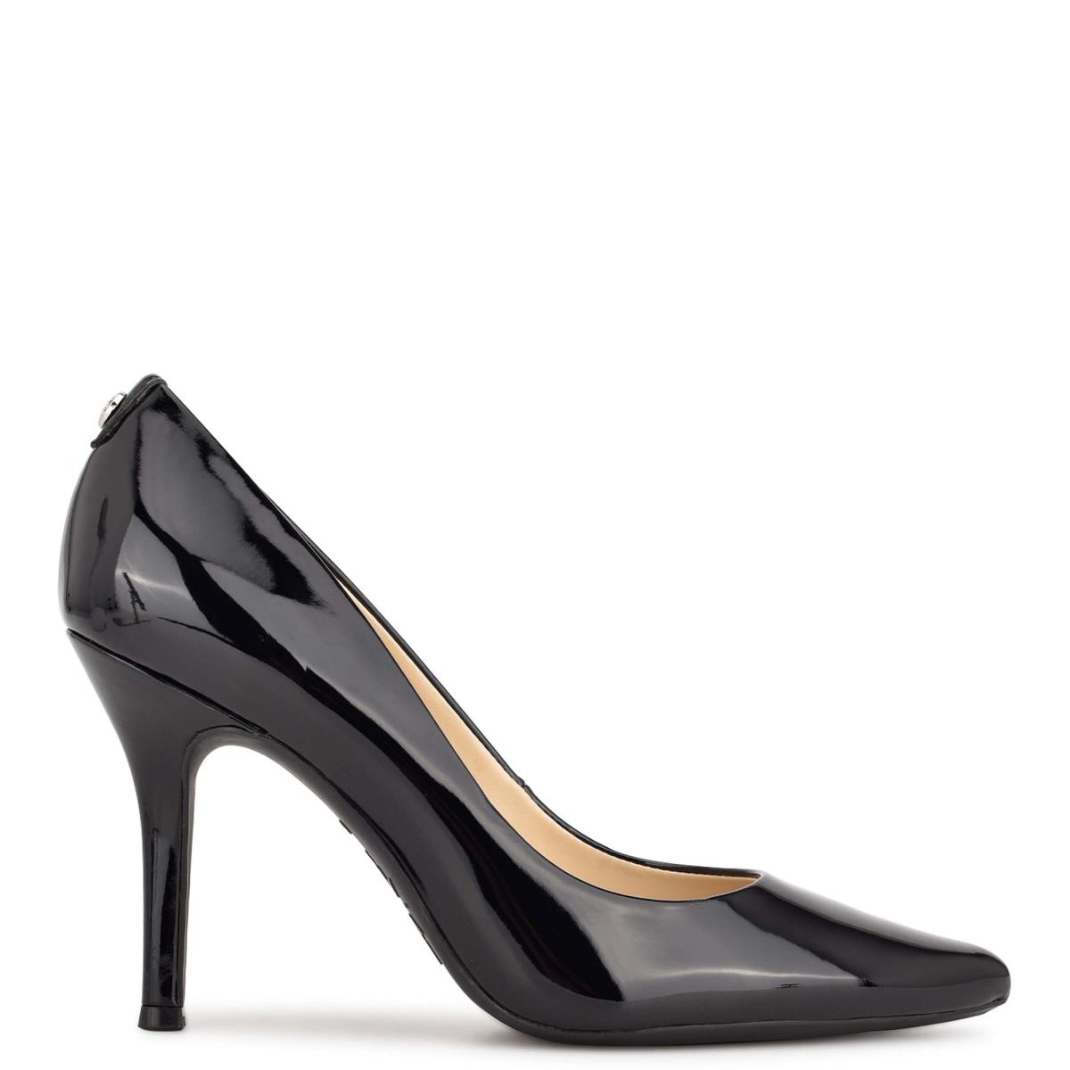 Escarpins Nine West Fifth 9x9 Pointy Embout Femme Noir | 8235EICDL