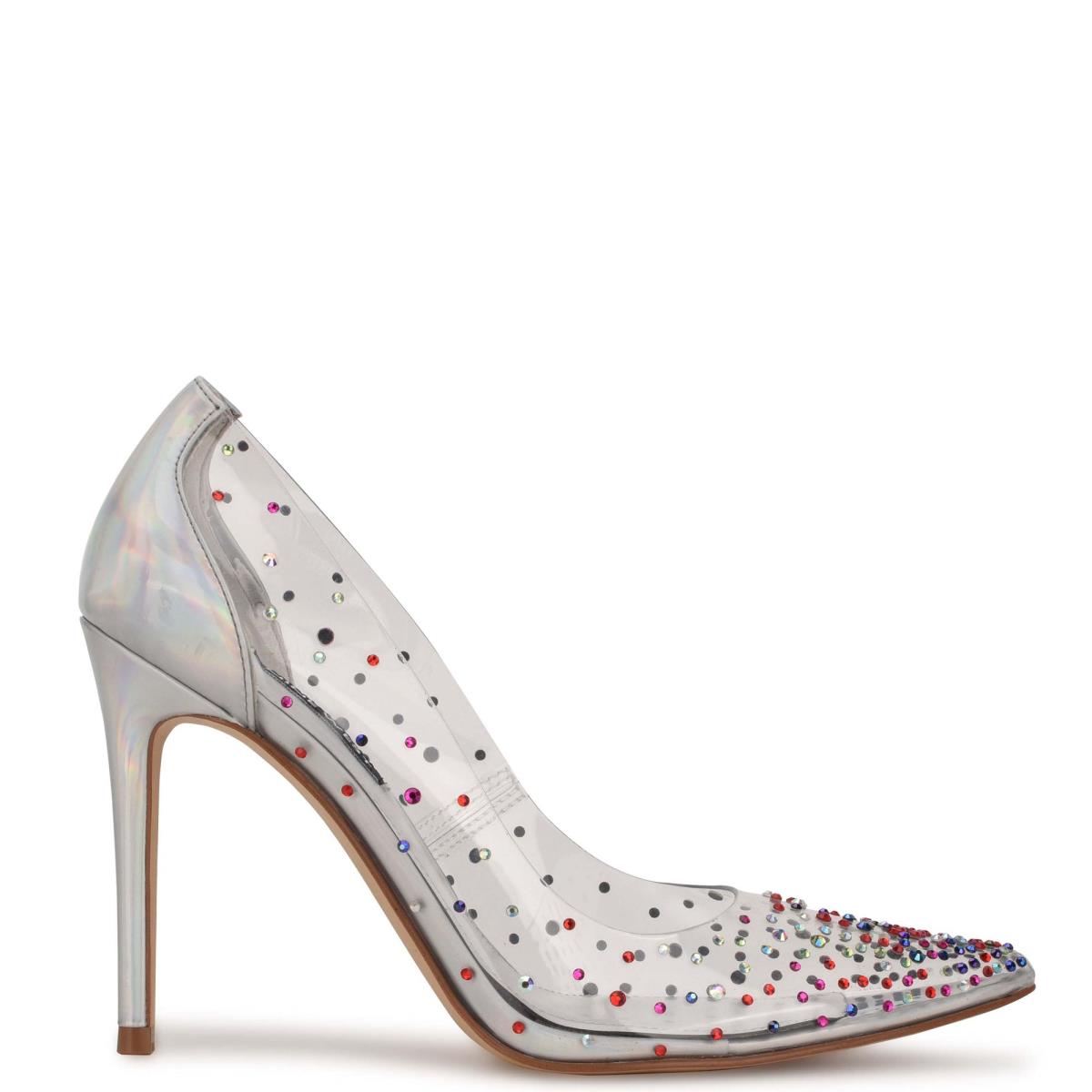 Escarpins Nine West Franca Robe Femme Multicolore | 9812FSEJL