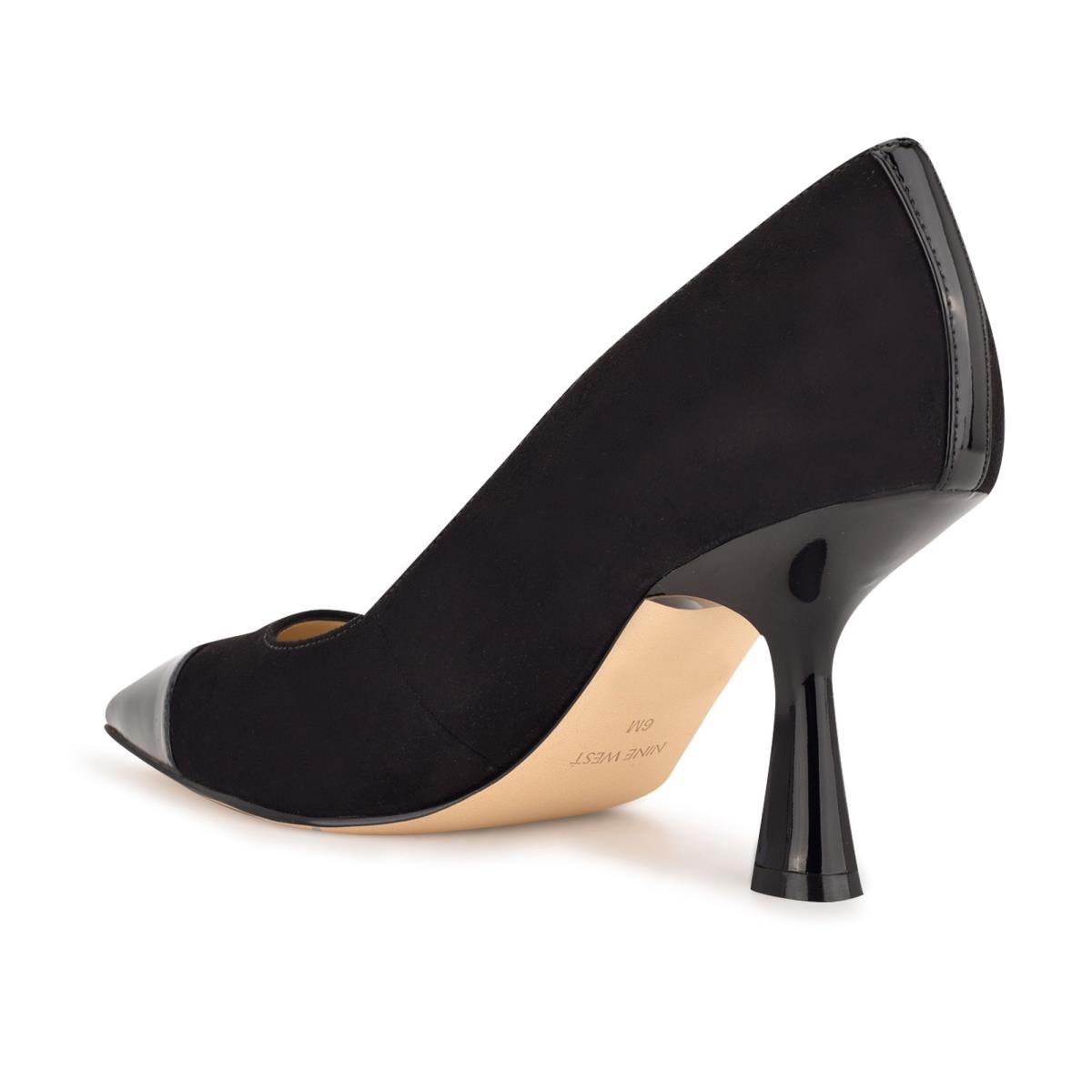 Escarpins Nine West Hippa Pointy Embout Femme Noir | 0693WCPTU