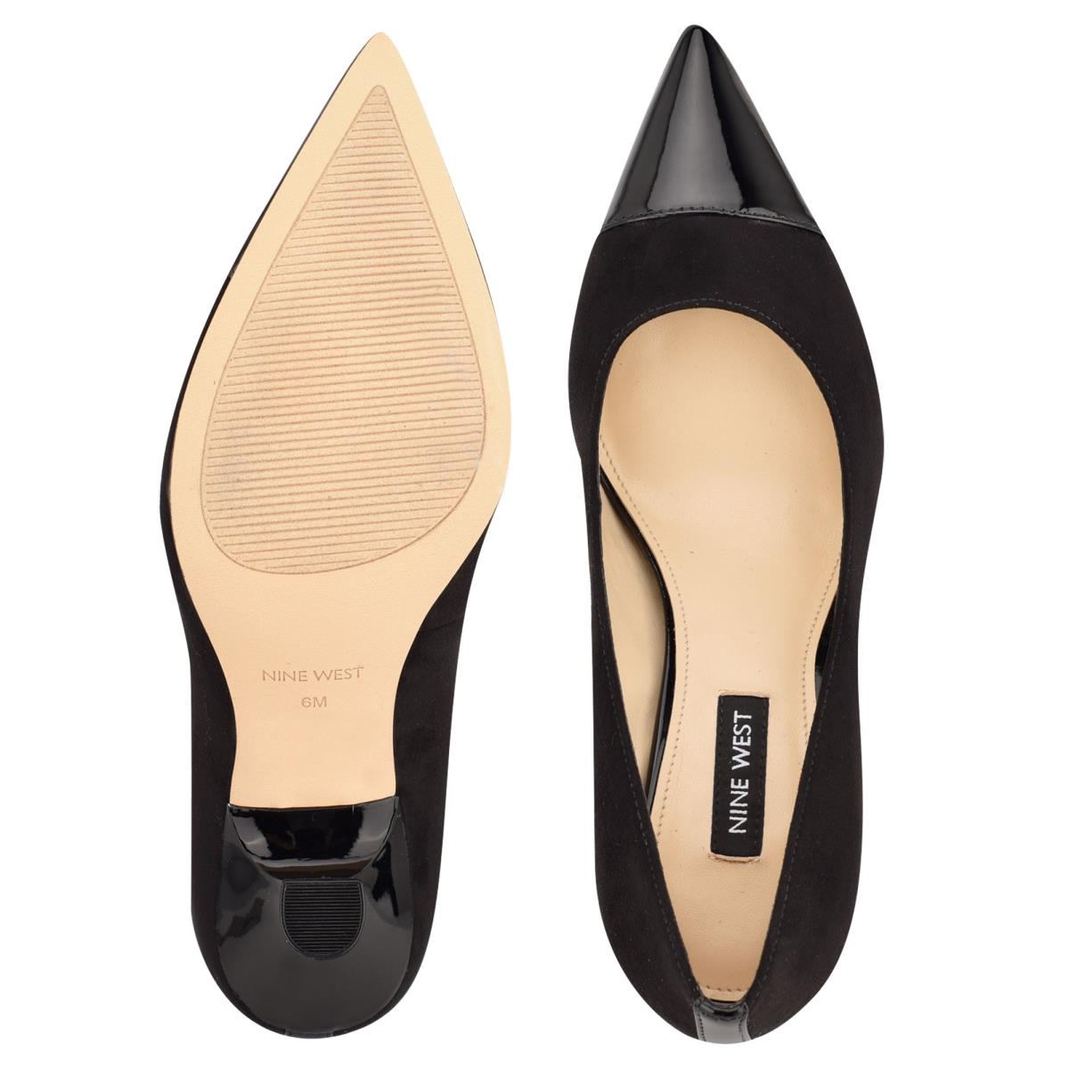 Escarpins Nine West Hippa Pointy Embout Femme Noir | 0693WCPTU