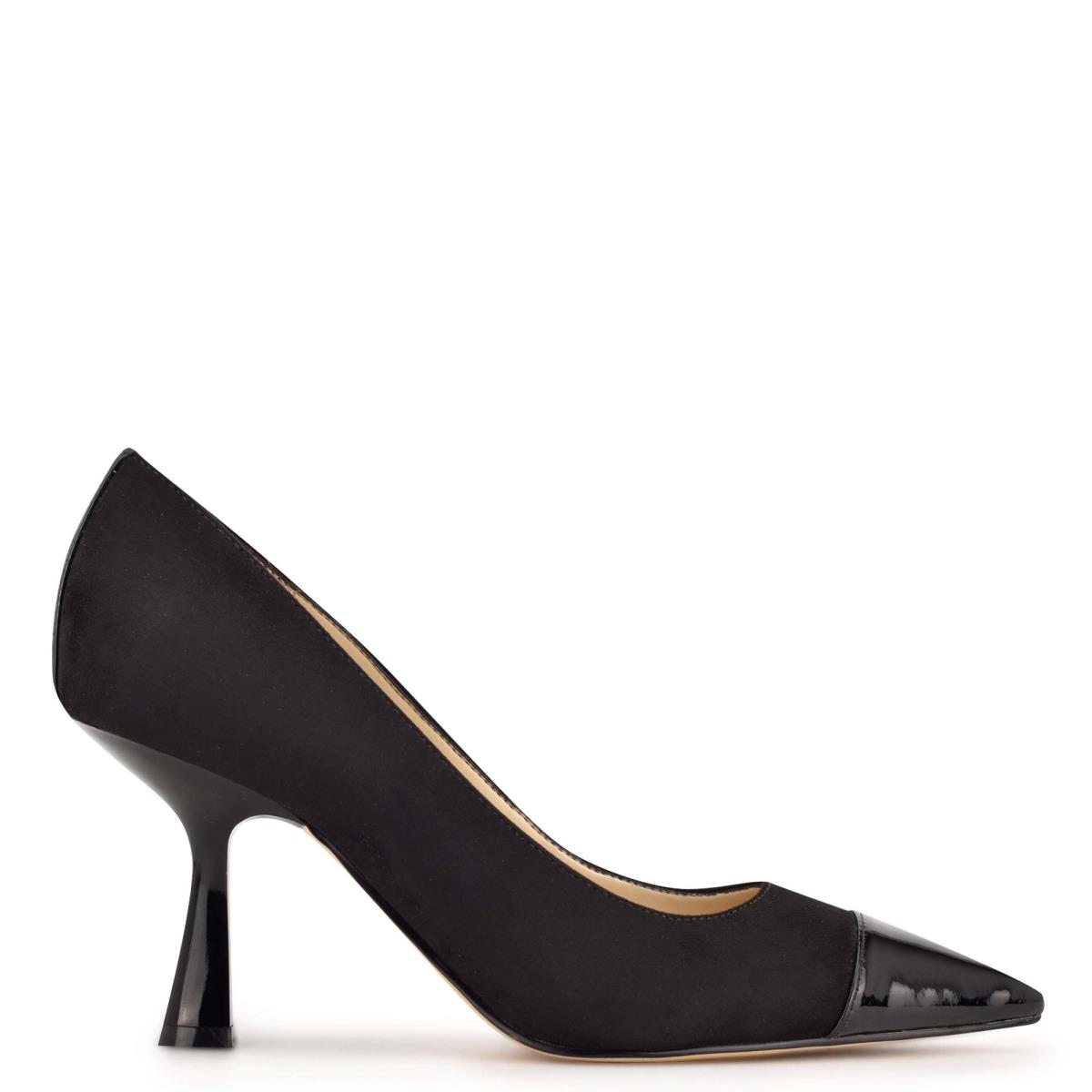 Escarpins Nine West Hippa Pointy Embout Femme Noir | 0693WCPTU