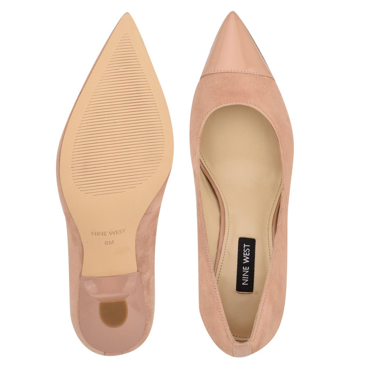 Escarpins Nine West Hippa Pointy Embout Femme Beige | 3617NJRCH