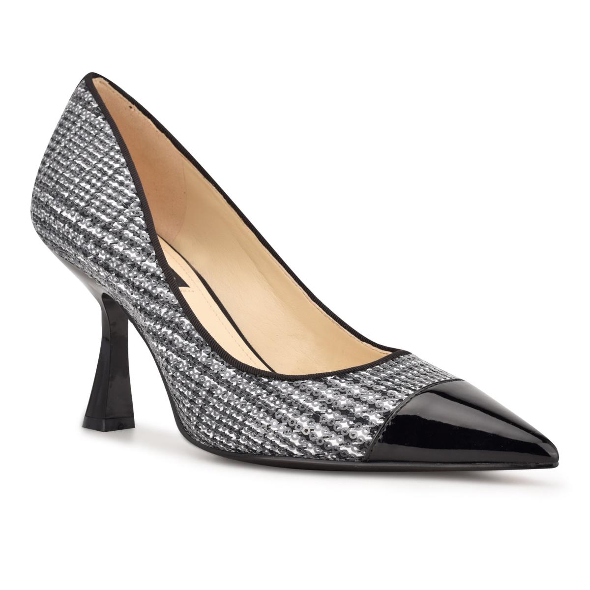 Escarpins Nine West Hippa Pointy Embout Femme Noir | 4153AZTYU