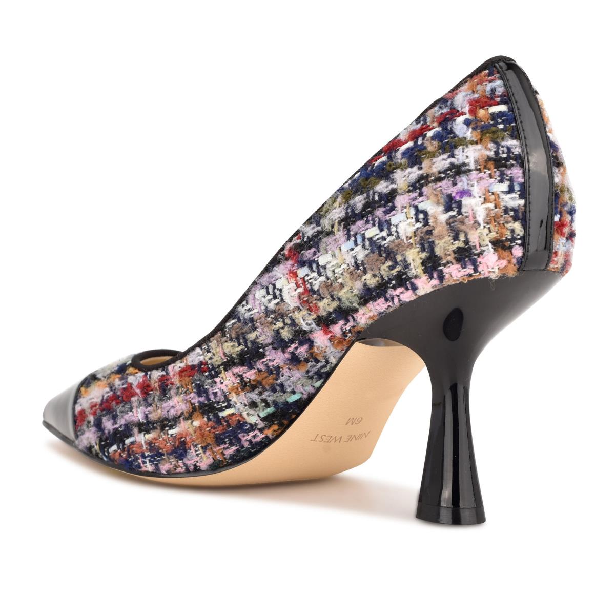 Escarpins Nine West Hippa Pointy Embout Femme Bleu Multicolore | 6917CUNZT