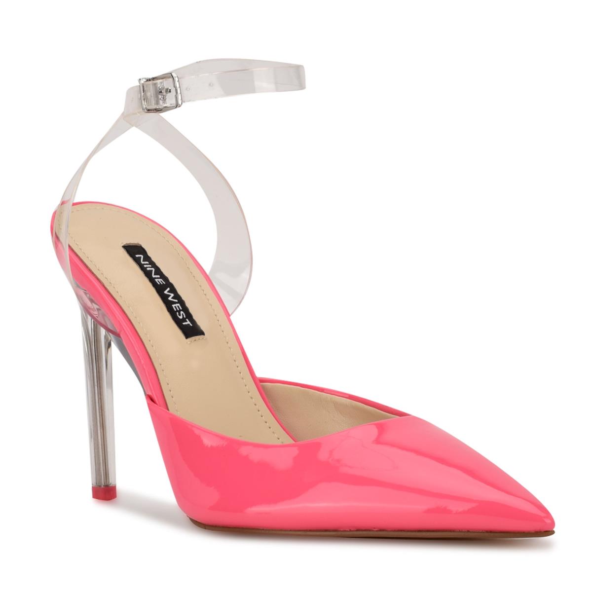 Escarpins Nine West Sparkea Ankle Brides Femme Rose | 7834ELHAO