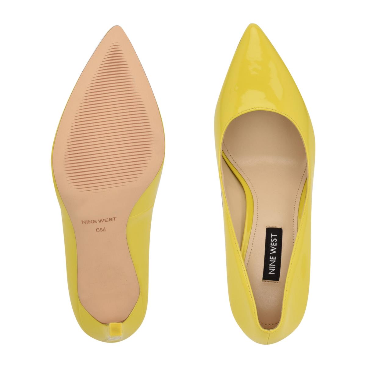 Escarpins Nine West Tatiana Pointy Embout Femme Jaune | 3250TWDCM