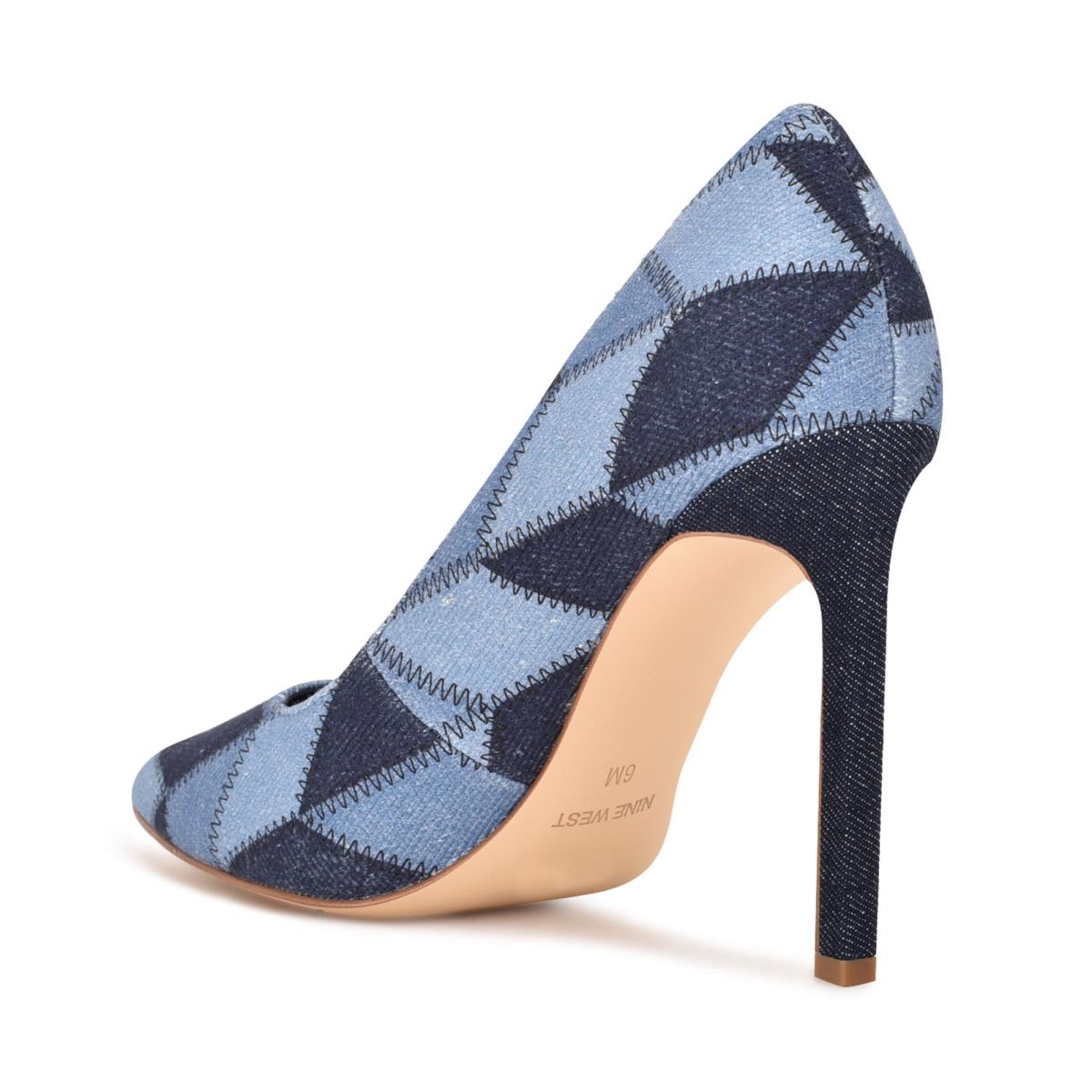 Escarpins Nine West Tatiana Pointy Embout Femme Bleu | 4927WUGBE