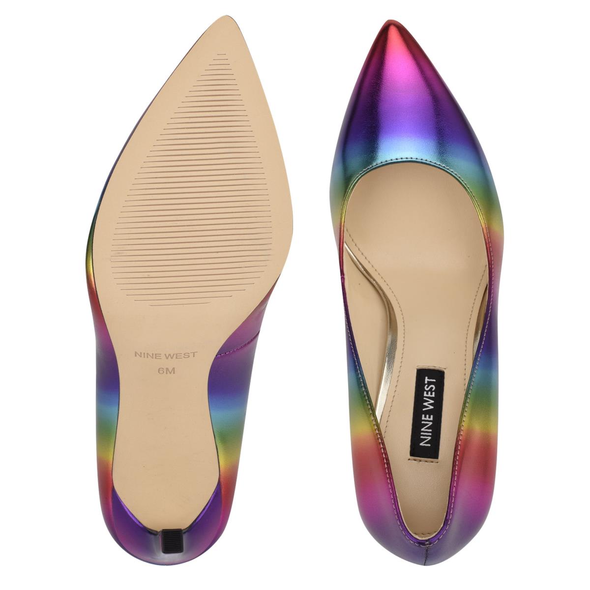 Escarpins Nine West Tatiana Pointy Embout Femme Multicolore | 6290FHILT