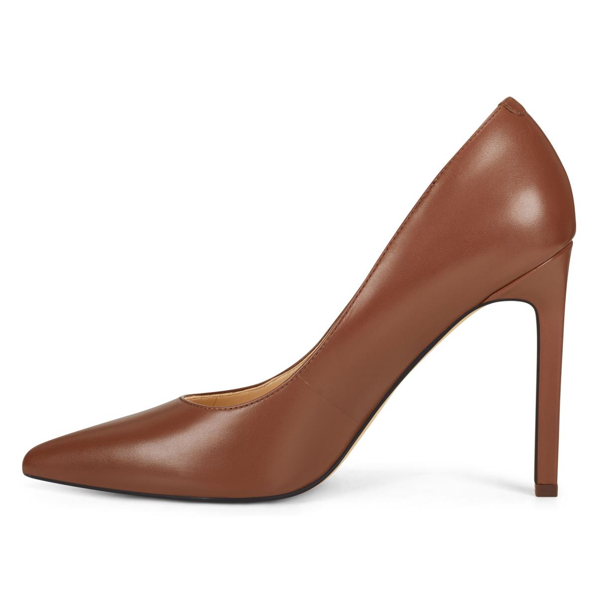 Escarpins Nine West Tatiana Pointy Embout Femme Marron | 6475FKUTY