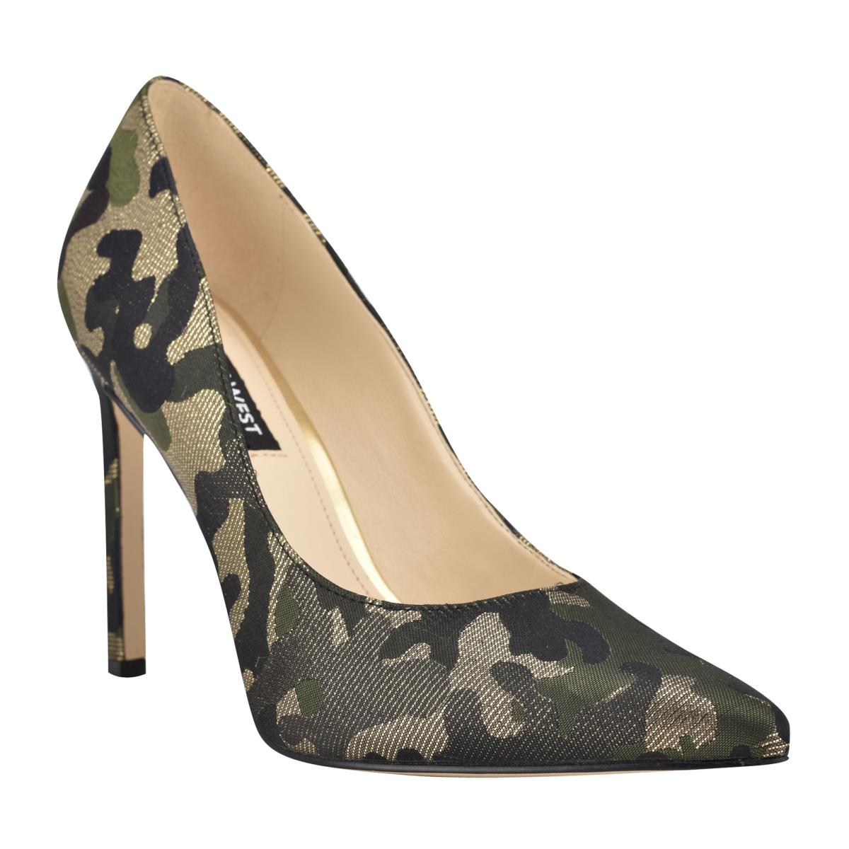 Escarpins Nine West Tatiana Pointy Embout Femme Camouflage | 6935GMWKQ