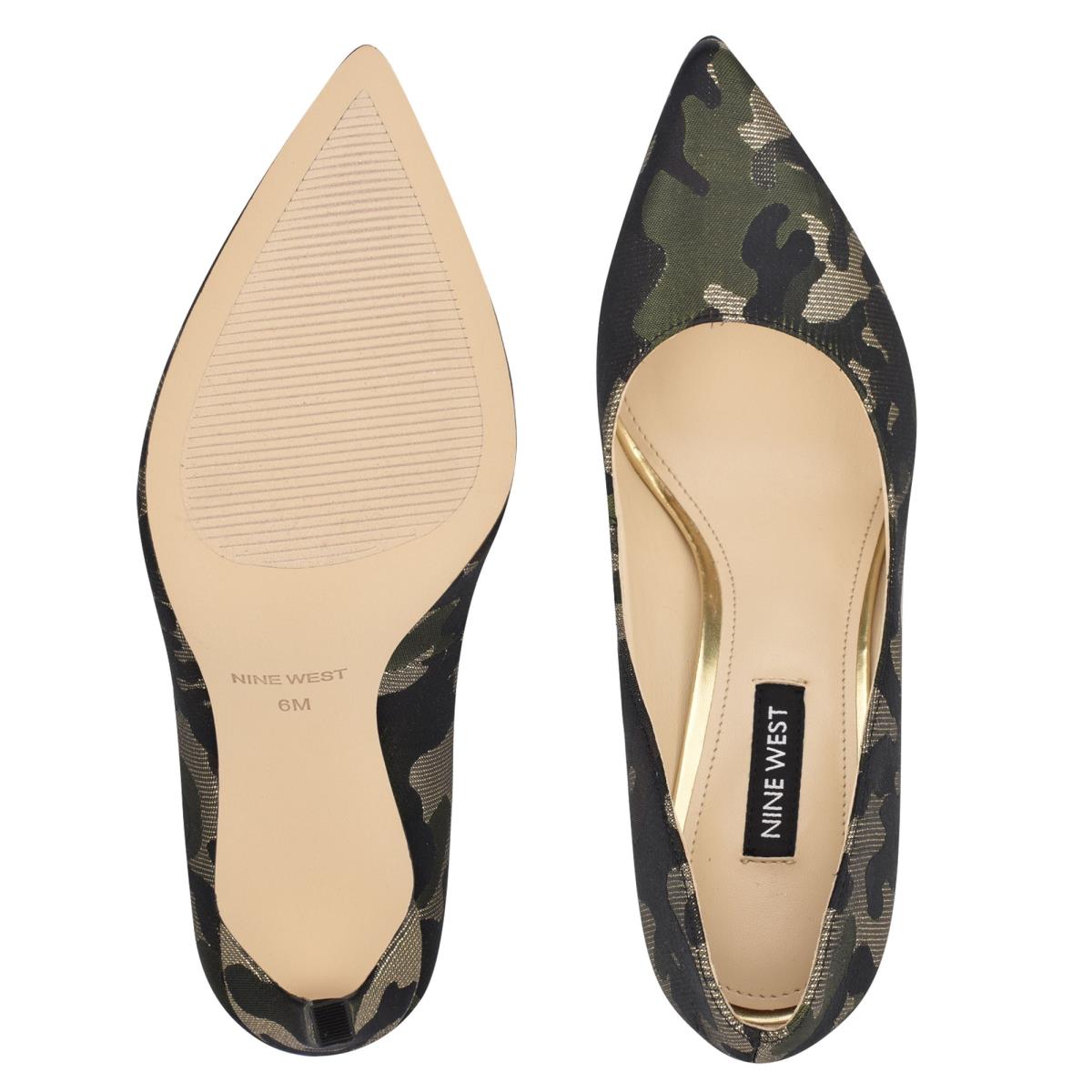 Escarpins Nine West Tatiana Pointy Embout Femme Camouflage | 6935GMWKQ