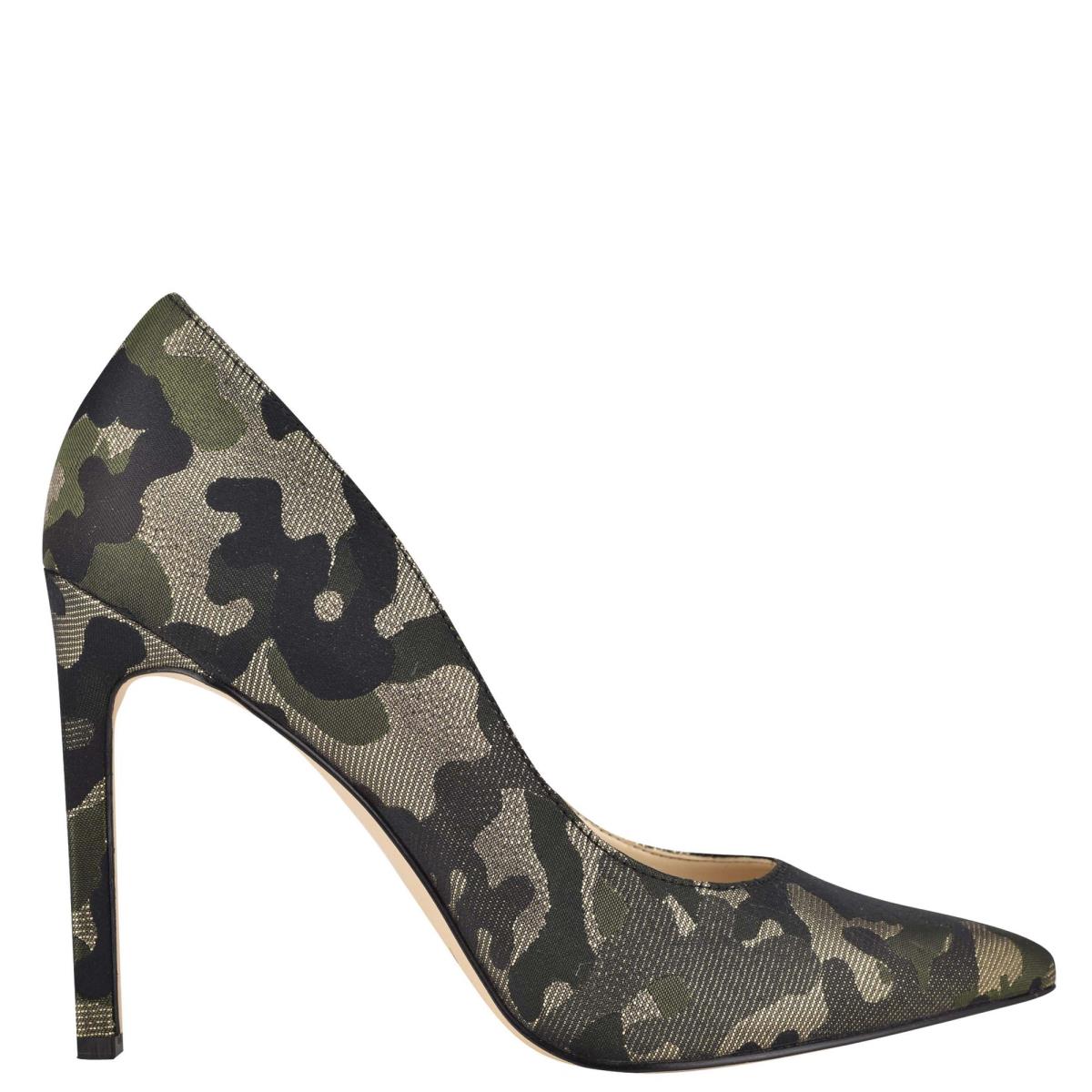 Escarpins Nine West Tatiana Pointy Embout Femme Camouflage | 6935GMWKQ