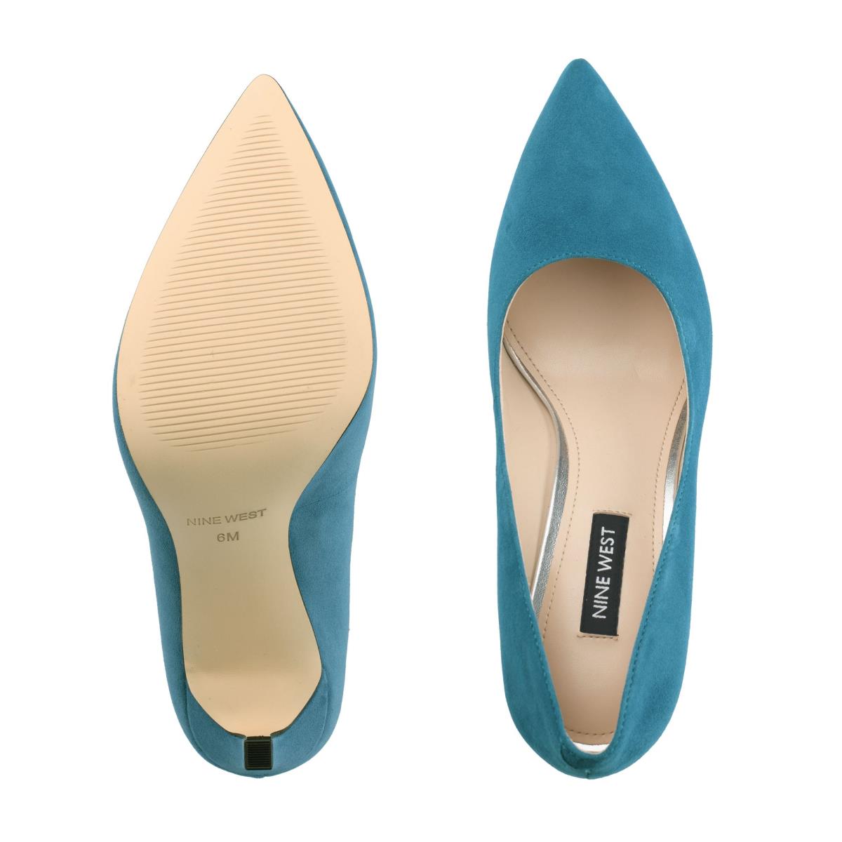 Escarpins Nine West Tatiana Pointy Embout Femme Turquoise | 9653VLTZS