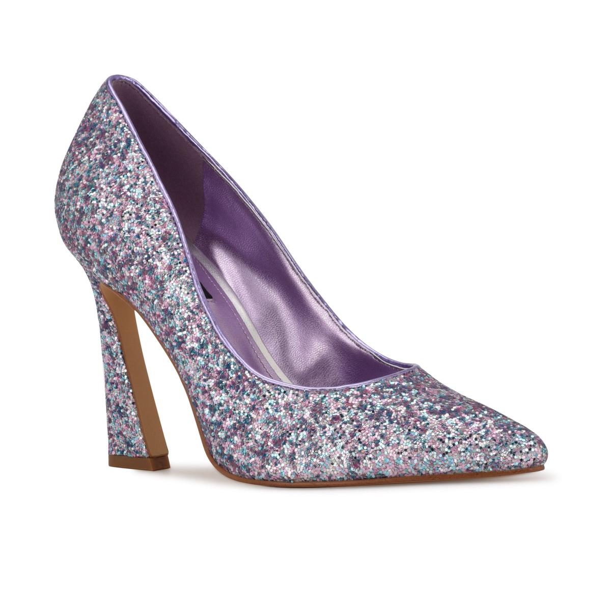 Escarpins Nine West Trendz Pointy Embout Femme Violette Multicolore | 1726HGREQ