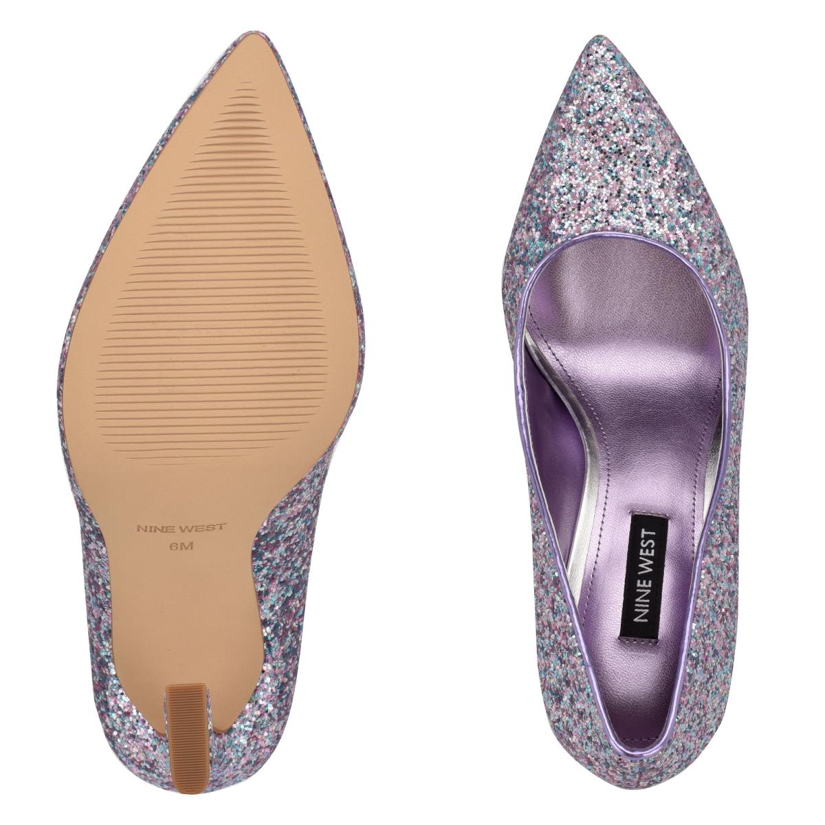 Escarpins Nine West Trendz Pointy Embout Femme Violette Multicolore | 1726HGREQ