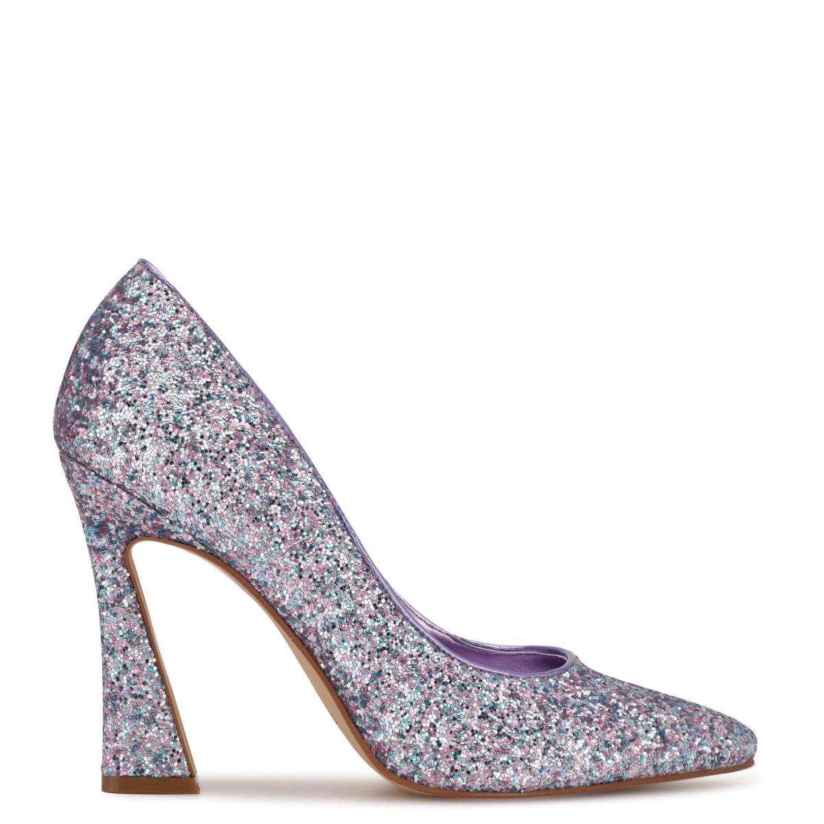 Escarpins Nine West Trendz Pointy Embout Femme Violette Multicolore | 1726HGREQ