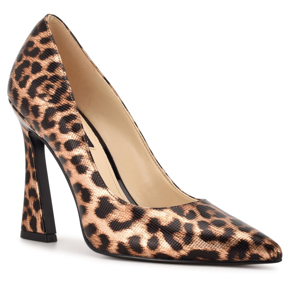 Escarpins Nine West Trendz Pointy Embout Femme Leopard | 1938YGEXK