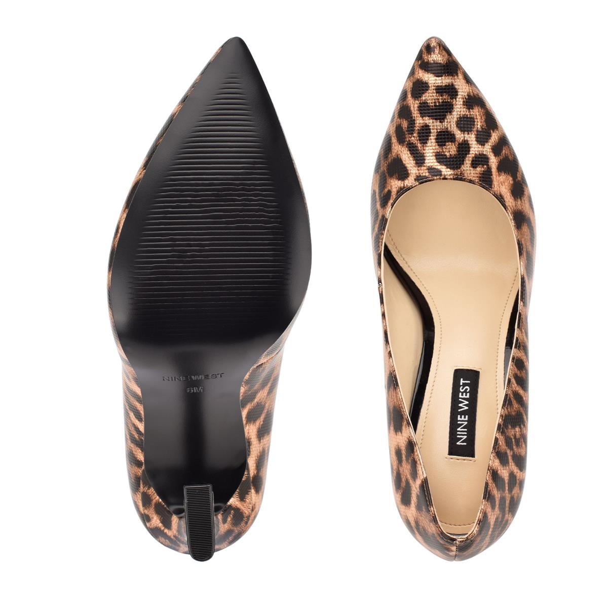 Escarpins Nine West Trendz Pointy Embout Femme Leopard | 1938YGEXK