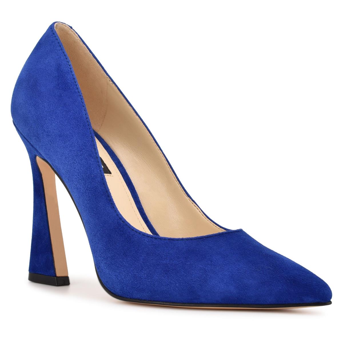 Escarpins Nine West Trendz Pointy Embout Femme Bleu Foncé | 3269QOIPC