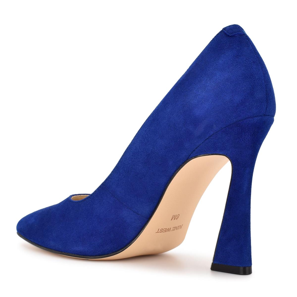 Escarpins Nine West Trendz Pointy Embout Femme Bleu Foncé | 3269QOIPC