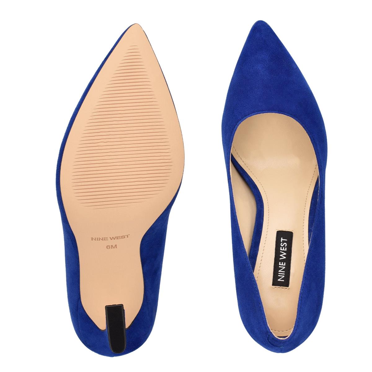 Escarpins Nine West Trendz Pointy Embout Femme Bleu Foncé | 3269QOIPC